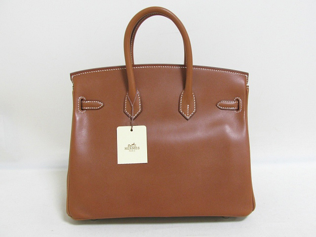 エルメス バーキン25/ハンドバッグ/フォーブ(シルバー/金具)/ヴォーバレニア【新品】